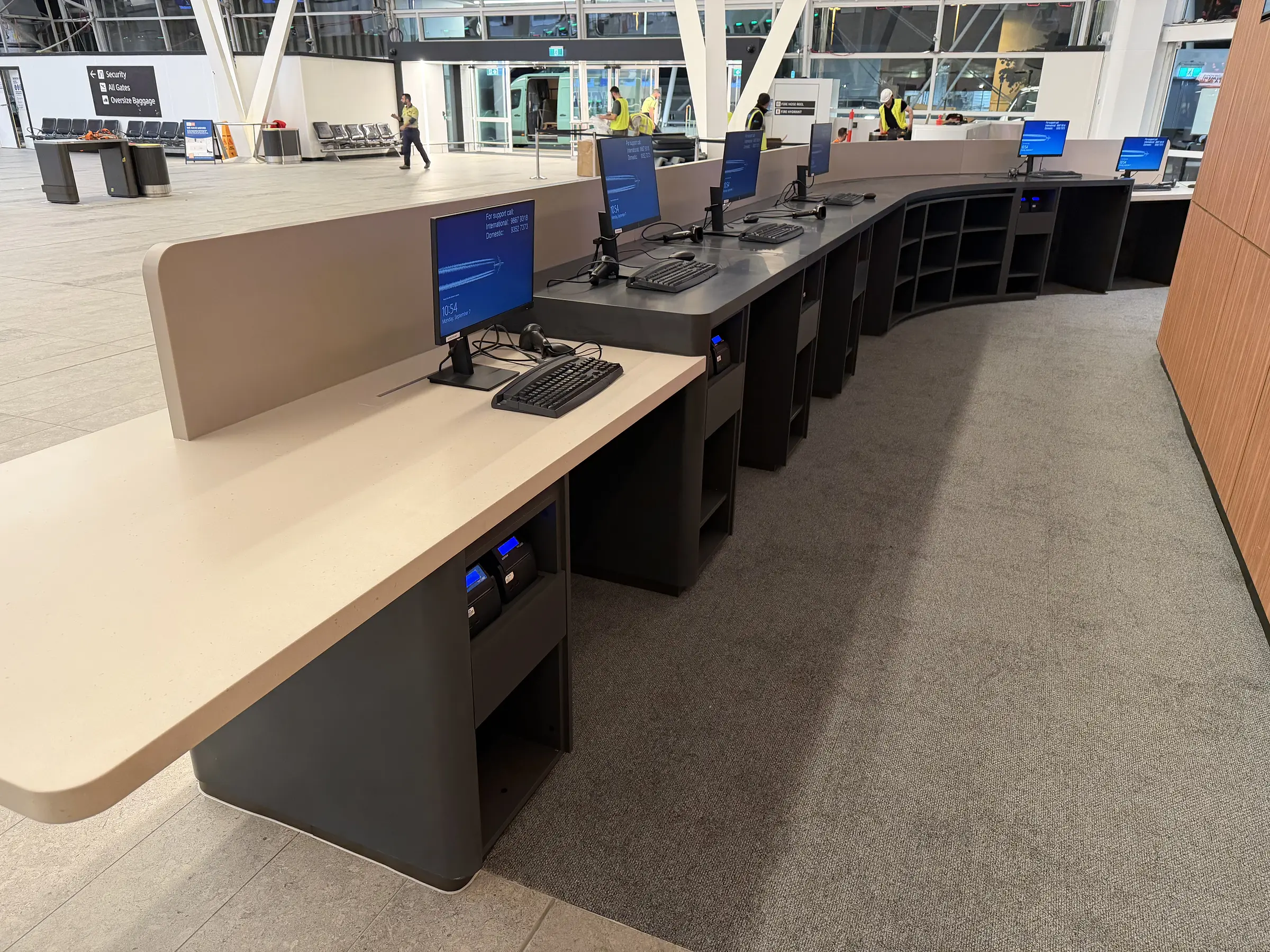 Sydney Domestic Airport Terminal 2 project